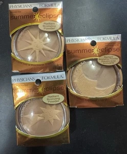 NIB 3x Physicians Formula Summer Eclipse Bronzing Powder 2411, 3104, 3105 - Picture 1 of 12