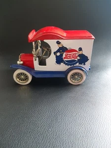 1912 Replica Pepsi Delivery Car Ford Model-T Money Box, Gearbox Toys, Van Truck - Picture 1 of 9