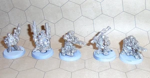 Warhammer 40k Ratling Sniper Squad (x5) Metal OOP Imperial Guard/Astra Militarum - Picture 1 of 3