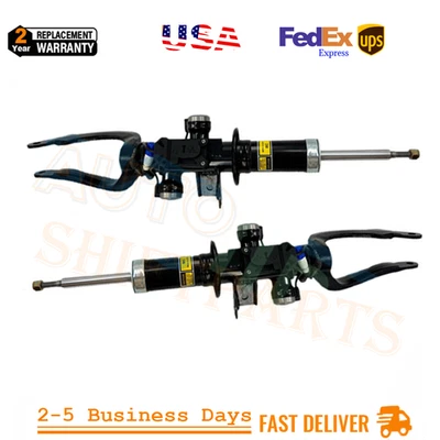 Fit 07-17 BMW 5/7 Series 535i 740 750i xDrive Front Shock Absorber Struts No EDC - Image 1 of 4