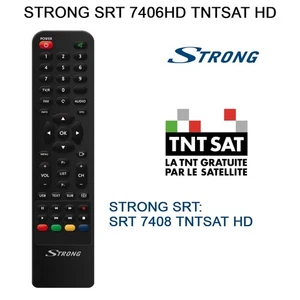 Strong SRT 7408 HD TNTSAT HD Genuine RCU Remote Control Handset- Free Delivery - Picture 1 of 1