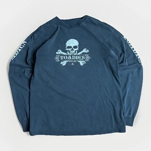 Vintage Toadies Band Shirt Herren Medium Schwarz Langarm Skull Rock Y2K 90s - Bild 1 von 8