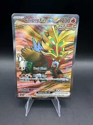 Gouging Fire ex 188/162 SV05: Temporal Forces Full Art NM - Image 1 of 2