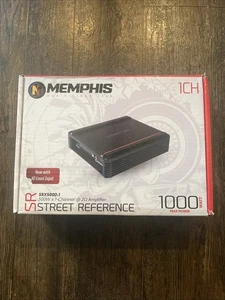 Memphis SRX500D.1 Street Reference Series 1 Channel MONO Car Audio Amplifier - Picture 1 of 3