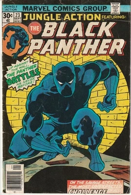 Jungle Action #23 Featuring The Black Panther and Daredevil Marvel Comics 1976 - Image 1 of 4