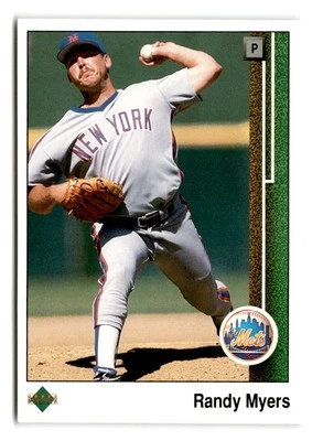 1989 Randy Myers Upper Deck - New York Mets - Image 1 of 2