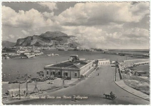 PALERMO - VEDUTA DEL PORTO CON MONTE PELLEGRINO -42949- - Picture 1 of 1