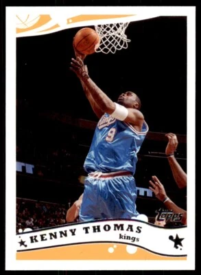 Tarjetas de baloncesto Topps Kenny Thomas 2005-06 #188 Foto 1 de 2