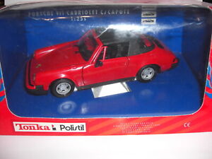 Polistil Porsche 911 Cabriolet rossa red 1/25 with box