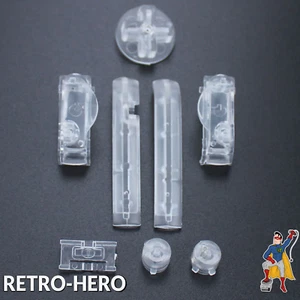 Game Boy Advance Buttons GBA Knöpfe Tasten gameboy Pads Knopf Transparent Weiß - Bild 1 von 1