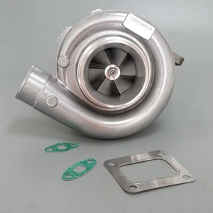 T4 T76 AR.80 AR.96 Turbo Oil Cold V Band Flange Turbocharger 1000HP+ Universal - Foto 1 di 6