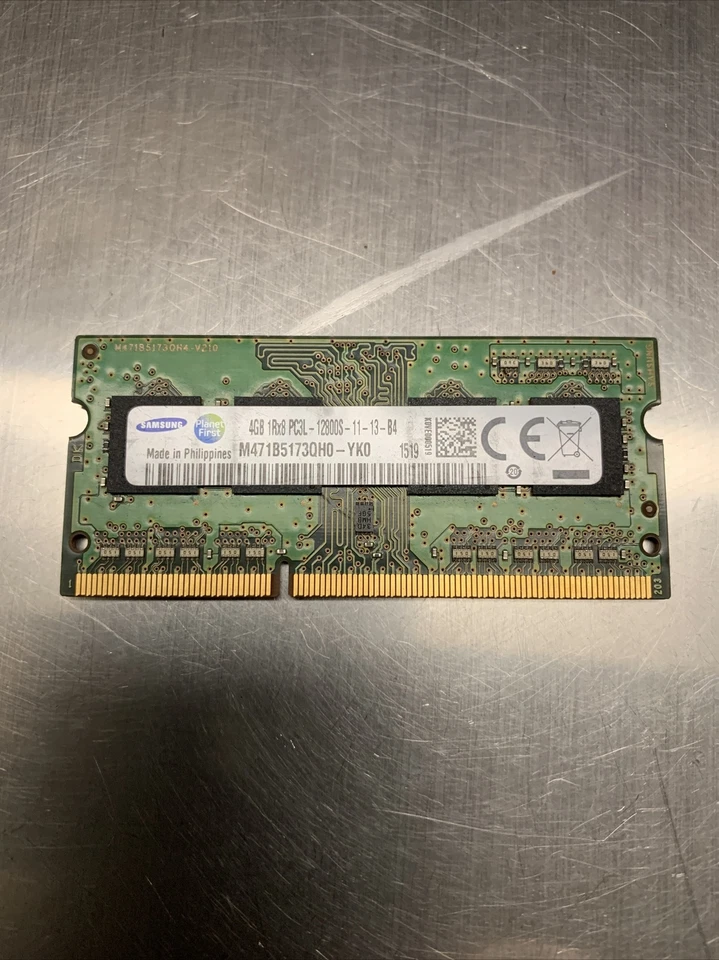 RAM SAMSUNG 4Go DDR3 PC3 12800 - Photo 1/1