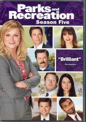 Parks and Recreation: Season Five (DVD, 2012) NEW & SHRINK-WRAPPED - Image 1 of 2
