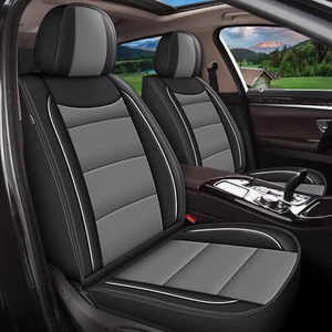 Car Front Row For Jeep Gladiator 2020-2024 Faux Leather Seat Covers Cushion 2Pcs - Picture 1 of 7