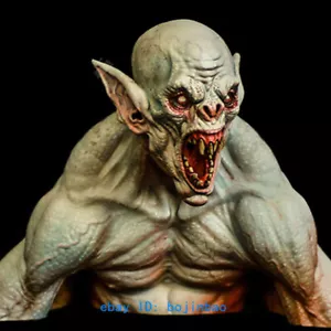 Figura de busto de vampiro a escala 1/10 kits modelo de resina sin pintar estatua chupasangre - Imagen 1 de 3