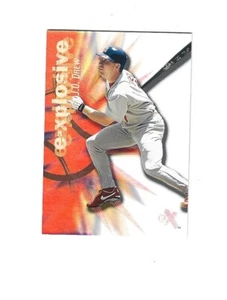 2000 E-X E-Xplosive #XP8 J.D. Drew/2499 ST LOUIS CARDINALS - Bild 1 von 2