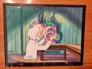 Celda de producción de animación BACK TO THE FUTURE DOC + fondo pintado a mano certificado de autenticidad - Imagen 1 de 4