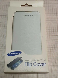 Original genuine Samsung Galaxy S4 Flip Cover white EF-FI950BWEGWW New - Picture 1 of 4