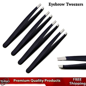 Beauty Hair Removal Tweezers Eyelash Hair Plucking Cosmetic Tweezer - Picture 1 of 4