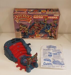 BlueBird Toys 1991 Hero Gladiator Battle Arena with Box (Read Description)