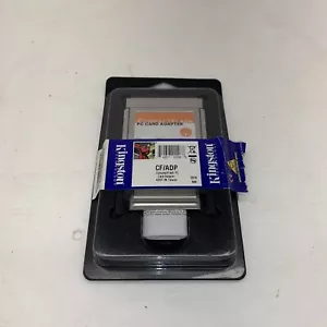 Kingston CompactFlash PC Card Adapter (CF/ADP) *NEW* In Sealed Packages - Picture 1 of 6