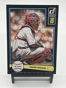 2016 Donruss 1982 Black Border Yadier Molina #D82-10 Short Print SP /99  - Picture 1 of 2