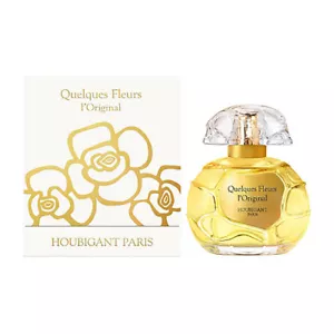 HOUBIGANT PARIS QUELQUES FLEUR L'ORIGINAL 100ML SPRAY EAU DE PARFUM - Picture 1 of 1
