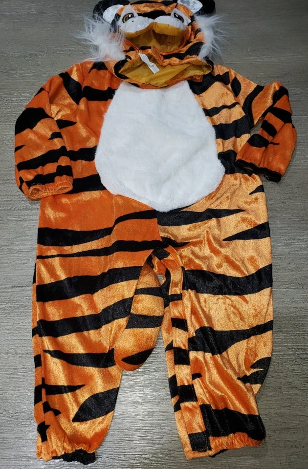bebé niño DISFRAZ DE TIGRE HALLOWEEN 12/18 meses SUAVE traje a ti mismo marca ¡LINDO! Foto 1 de 1