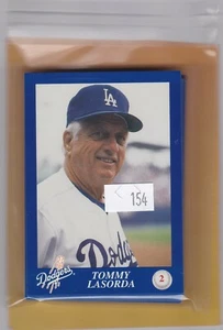 1993 LAPD DARE LOS ANGELES DODGERS SET NMMT/MINT *T154 - Bild 1 von 1