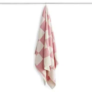 HAY Check Bath Towel 70 x 136cm Pink - Picture 1 of 5