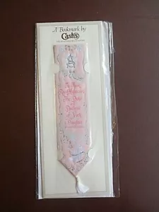 Royalty BOOKMARK Cash's Silk Princess Beatrice Birth 8th August 1988 Unused - Picture 1 of 3