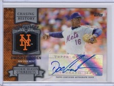 Topps 2013 Series Dwight Gooden Chasing History New York Mets #CHA-DG