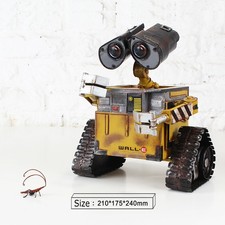 WALL-E Robot Money Box Coin Piggy Bank Handmade Toy Metal Model Home Decoration