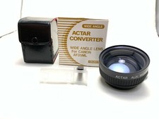 ACTAR KONVERTER TELEOBJEKTIV für Canon AF35ML Weitwinkel (N051)