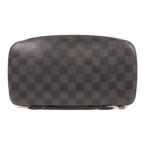 LOUIS VUITTON（LV） Portafoglio lungo Louis Vuitton LV SHW Zippy XL N41503 Damier nero grafite
