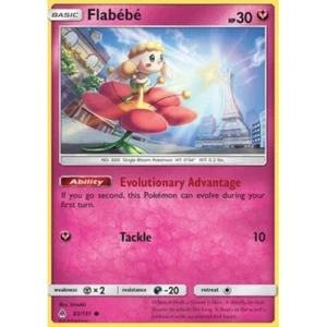 Flabebe Pokemon card| Near mint| Banned card, 83\131 with case - Picture 1 of 1