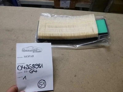Filtro aria Chrysler LeBaron Daytona Voyager Dodge Shadow 2.2 2.5 '90-'92 Mopar - Immagine 1 di 4