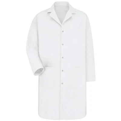 mens Medical Lab Coat White Large US - Image 1 of 3