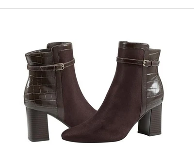 Botín Bandolino Berry para mujer marrón oscuro talla 9,5 Foto 1 de 4