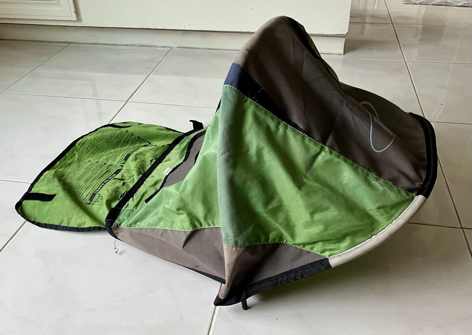 TOLDO BOB, capucha, Revolution Flex/SE/CE/Strides gris único y verde 2011-2015 Foto 1 de 4