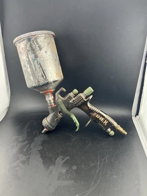 Finex By Sharpe Spray Gun Fx300 HVLP w/ Cannister Gravity Fed Free Shipping - Image 1 of 4