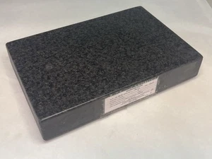 Granite Slab 8"x12"x2" Grade A w/Thru Hole For Stand Mounting (25MY61) - Picture 1 of 5