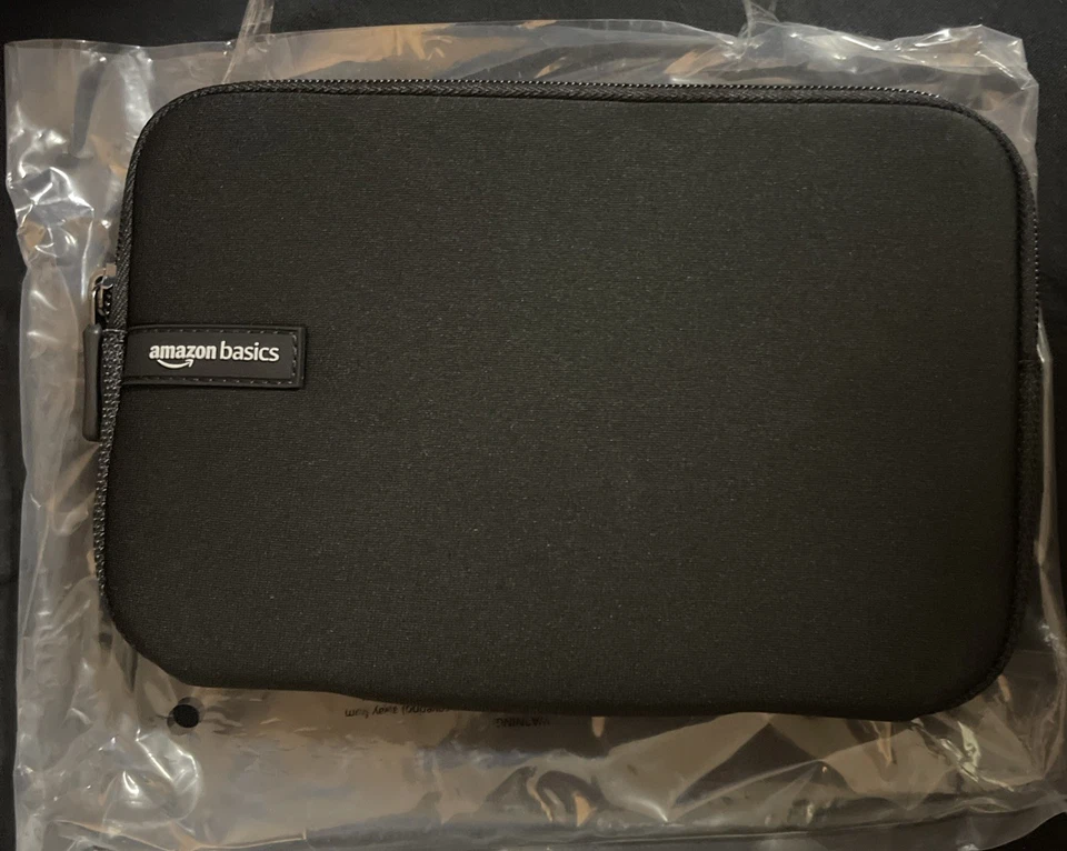 Funda (5x) NUEVA Amazon Basics Negra Tablet Funda Suave/Bolsa/Funda/Funda - 8" Foto 1 de 3