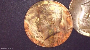 1976 D stain/toned ? - Picture 1 of 2