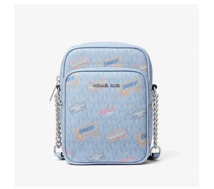 MICHAEL KORS JET SET Authentic SHOULDER CROSSBODY BAG Sky Blue Neu mit Etikett Selten - Bild 1 von 5