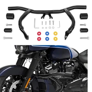 Barra plana protectora de motor baja 2015-19 para Harley Ultra Limited 2014-24/limitada - Imagen 1 de 10