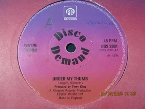 WAYNE GIBSON-UNDER MY THUMB-PYE - Picture 1 of 2