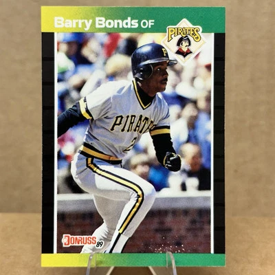 1989 Donruss Baseball Barry Bonds #92 Pittsburgh Pirates - Image 1 of 2