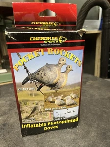 Cherokee Sports Pocket Rockets Inflatable Dove Decoys, 6 in box New - Picture 1 of 4