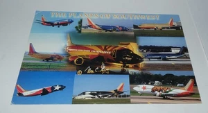 TARJETA POSTAL DE SOUTHWEST AIRLINES BOEING 737 LOS AVIONES DEL SUROESTE - Imagen 1 de 3